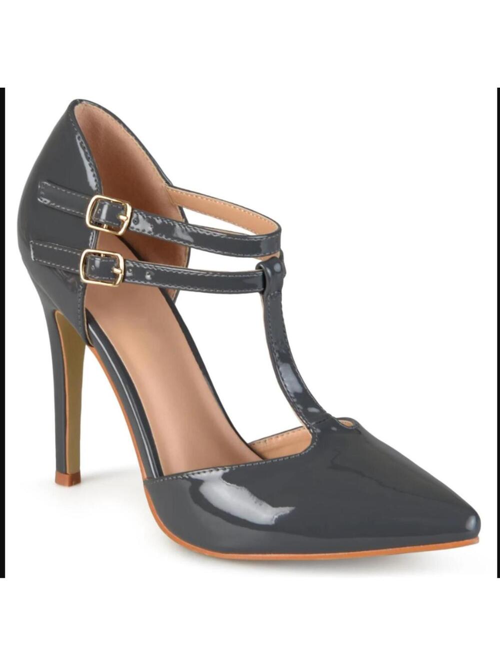Size 10M – Journee Collection Tru Grey Heels | New in Box
